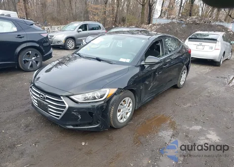 2018 Hyundai Elantra Se из США, поврежденный, VIN 5NPD74LF6JH230683